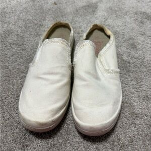 White Slip-On Shoes